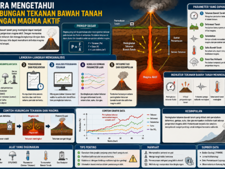 Cara Mengetahui Hubungan Tekanan Bawah Tanah dengan Magma Aktif
