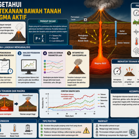 Cara Mengetahui Hubungan Tekanan Bawah Tanah dengan Magma Aktif